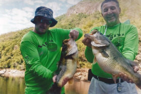 Traxel clients with 2 Nice Huites Bass