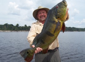 Amazon Peacock Bass fishing