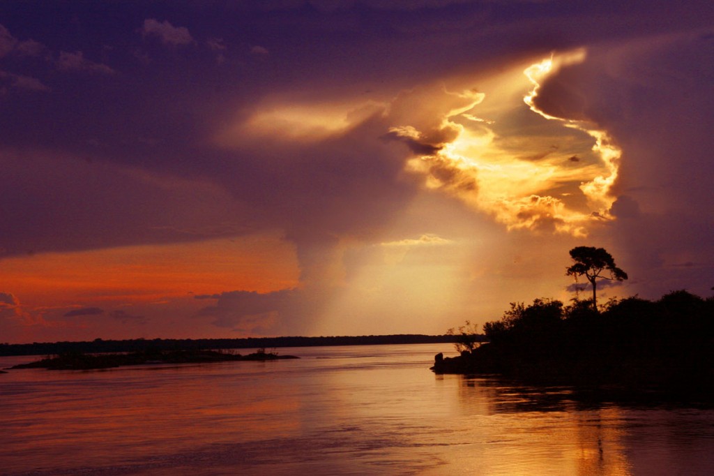 Amazon Clipper sunset