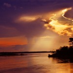Amazon Clipper sunset