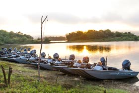 Best bass fishing boats outfitter in Mexico on Lake El Salto and Picachos