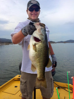 Greg Almond with a fat El Salto hawg