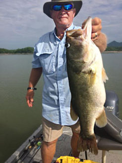 trophy size bass in Mexico