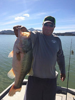 Lake Comedero hottest Mexico bass fishing lake