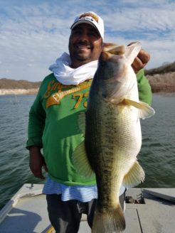 Trophy bass fishing in Mexico